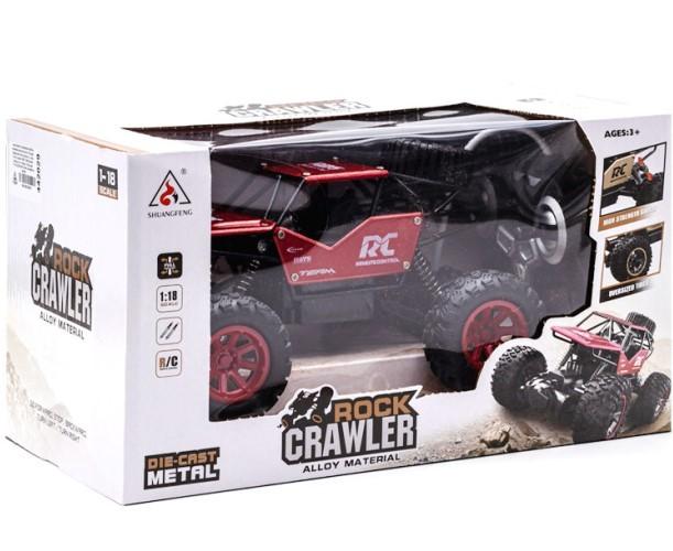 Игрушка на пульте управления New World Rock Crawler 2029 Red