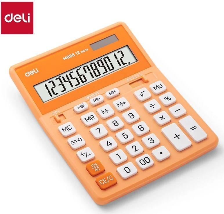 Калькулятор Deli DLEM888AOR