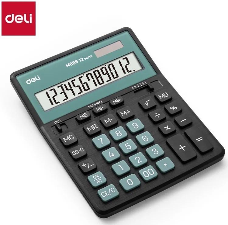Калькулятор Deli DLEM888ABKGN