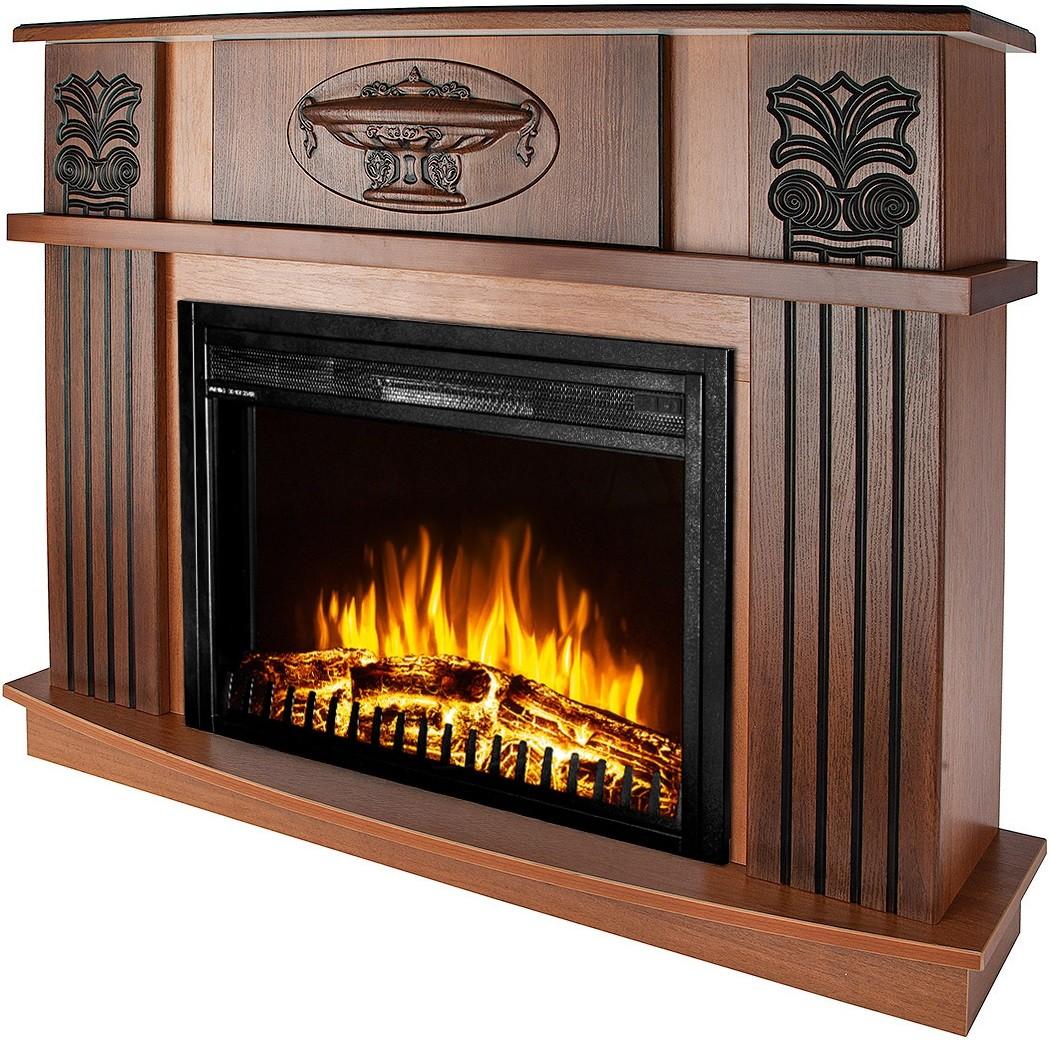Semineu electric ArtFlame Roma Mini Nut & Capri