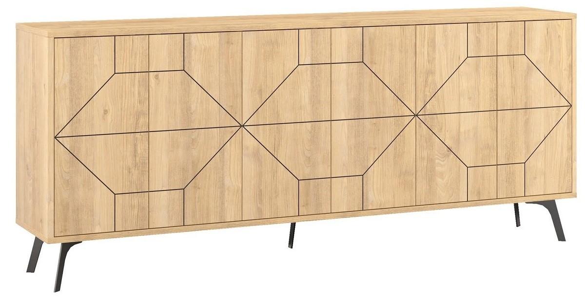 Комод Trendy Duna 183 Дуб (Бежевый)