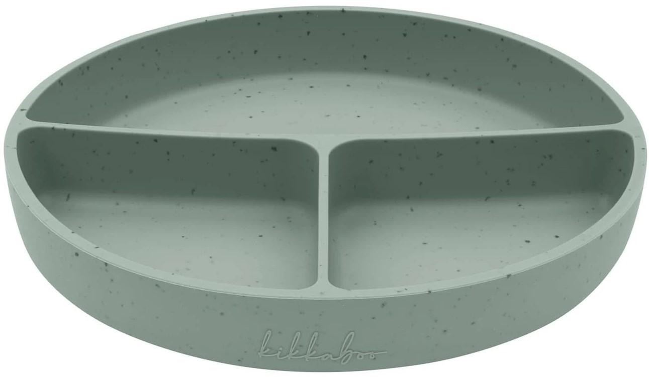 Тарелка Kikka Boo Platinum Silicone Sage