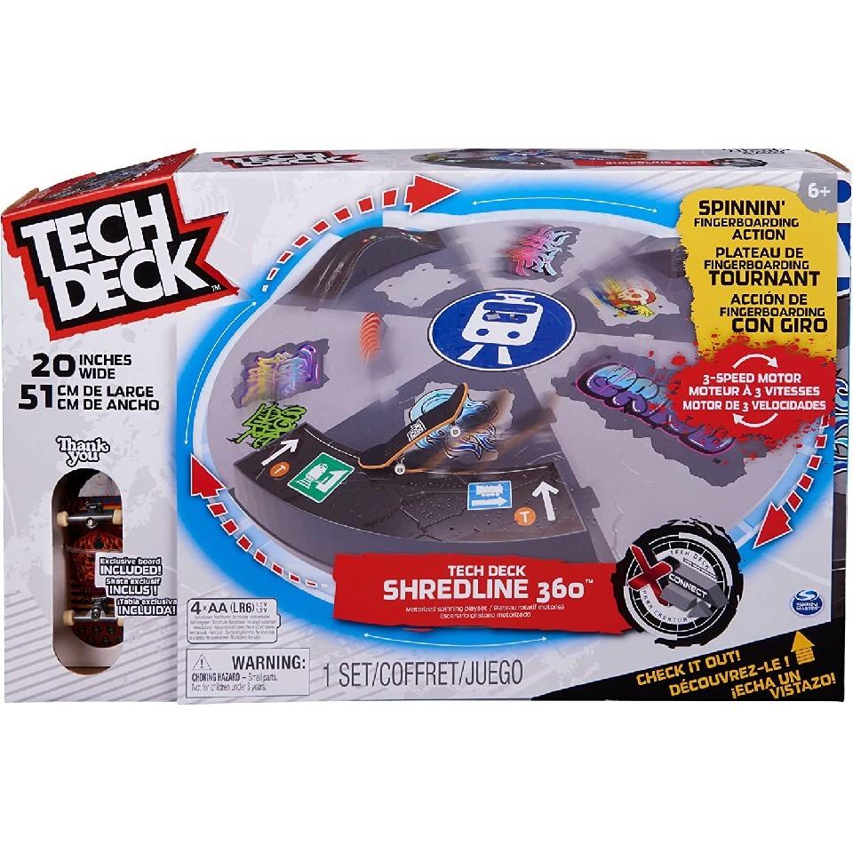 Jucarie interactiva Spin Master Tech Deck Shredline 360°