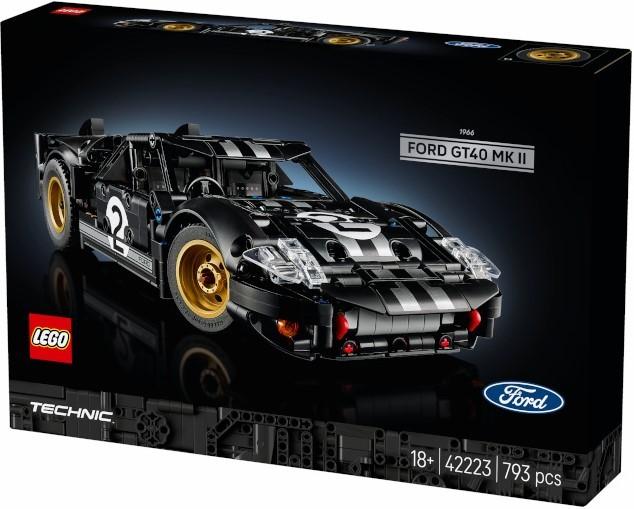 Конструктор LEGO Tehnic: Ford GT40 MKII 1966 (42223)