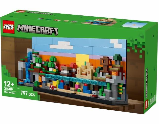 Конструктор LEGO Minecraft: Mini Biomes (21589)