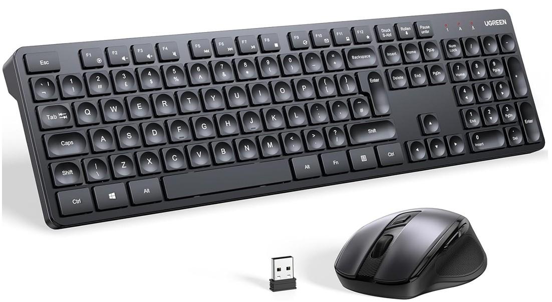 Набор Клавиатура + Мышь Ugreen MK006 Black