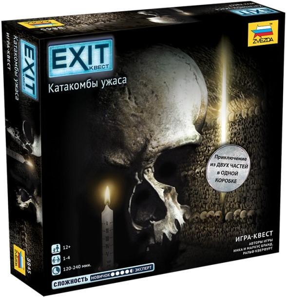 Настольная игра Zvezda Exit Квест: Катакомбы ужаса (8845)