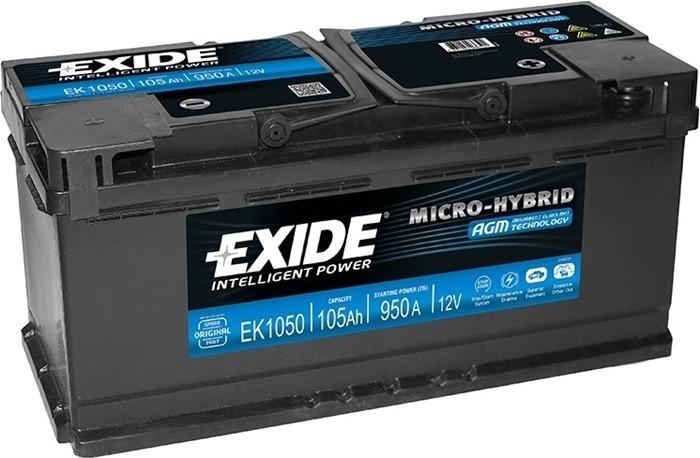 Аккумулятор Exide Start-Stop AGM EK1050