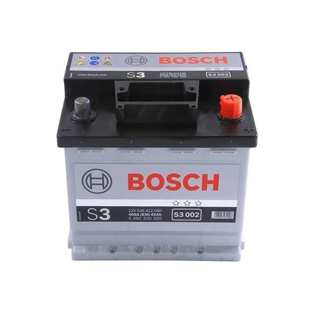 Аккумулятор Bosch S3 12V 45Ah 400EN (0 092 S30 020)