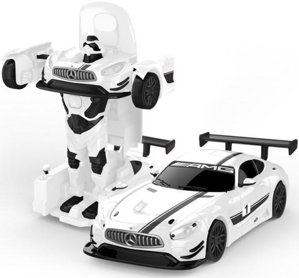 Игрушечная машина Rastar 1:32 Mercedes-Benz GT3 Transformable White 62300
