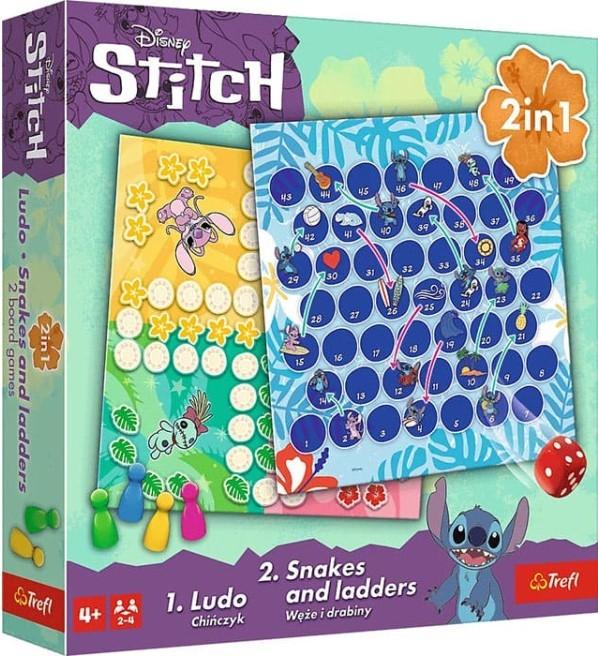 Настольная игра Trefl 2656 2 в 1 Lilo & Stitch