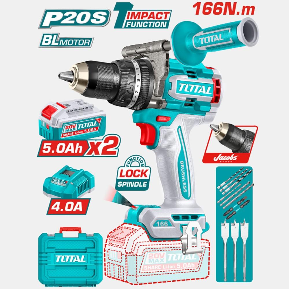 Шуруповерт Total TIDLI201668