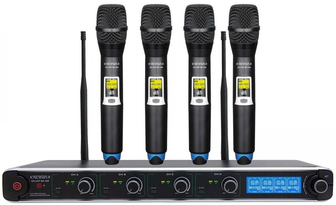 Беспроводной микрофон Definitive Audio UHF MH400