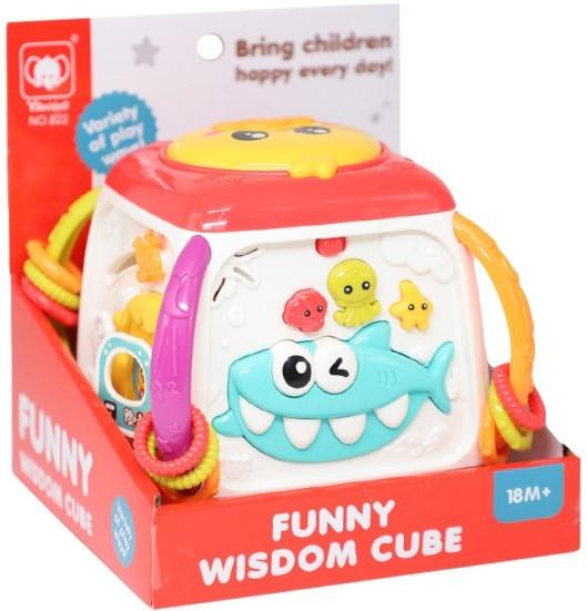 Головоломка New World Funny Wisdom Cube Red (822)