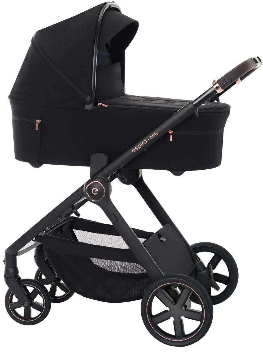 Коляска 2 в 1 Espiro Only 2025 - 510 Stylish Black