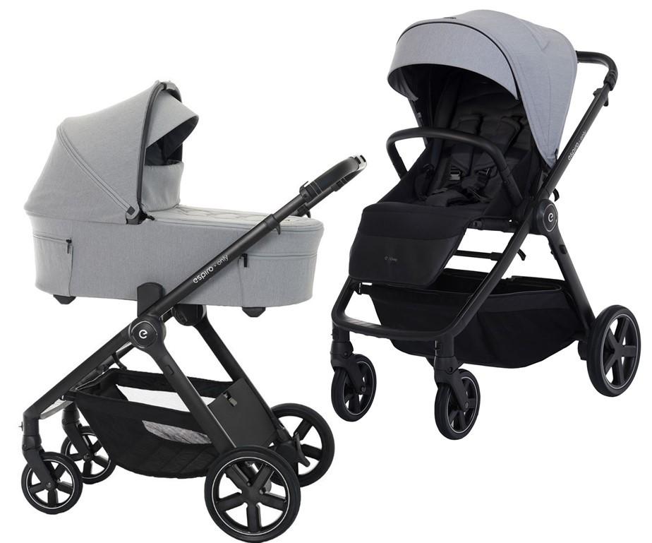Коляска 2 в 1 Espiro Only 2025 - 407 Monument Gray