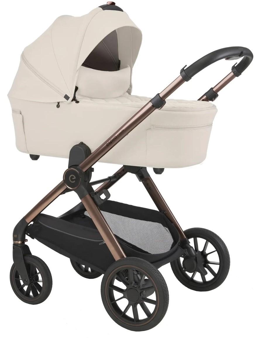 Коляска 2 в 1 Espiro Code New 2025-09 Brave Ecru