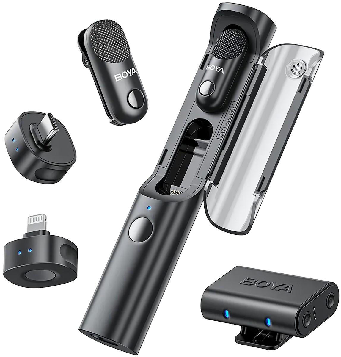 Беспроводной микрофон Boya Magic-02 Black
