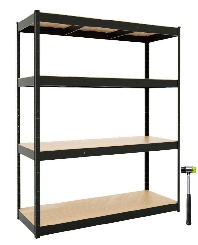 Торговый стеллаж Xenos StrongLine 180x120x40cm Black