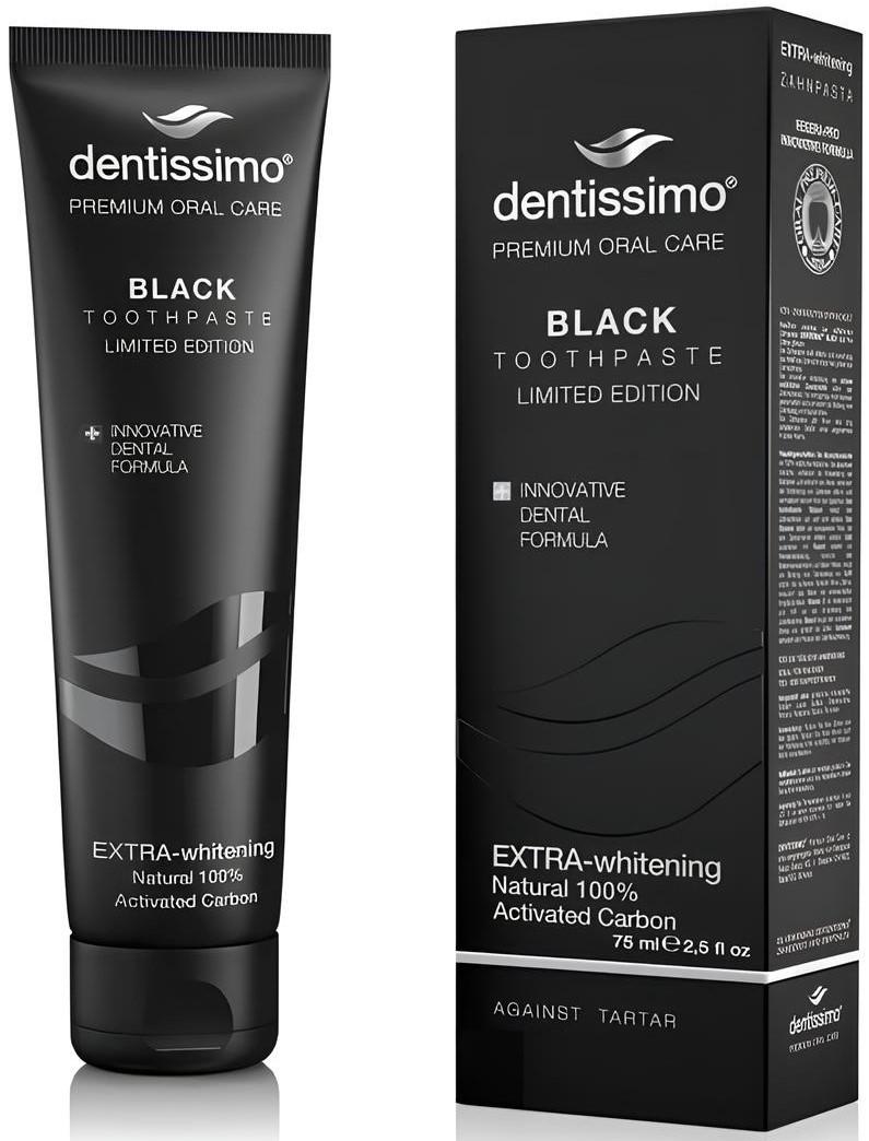 Pasta de dinti Dentissimo Extra Whitening BLACK