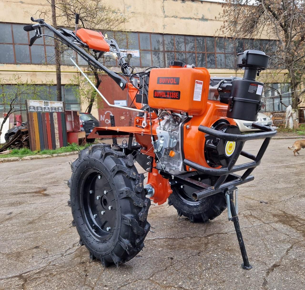 Мотоблок Буйвол X135E LUX (Дизель, 10 Л.С.)