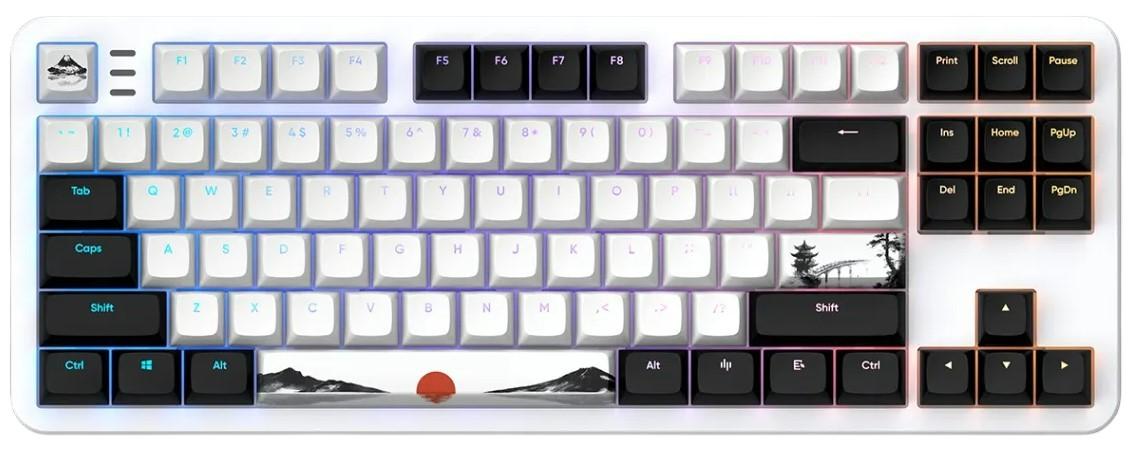 Игровая клавиатура Dark Project 87 Fuji II White