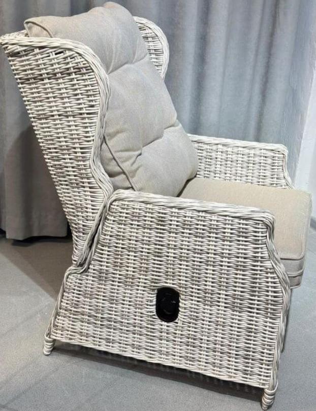 Fotoliu de terasa Hola LUX reglabil Beige