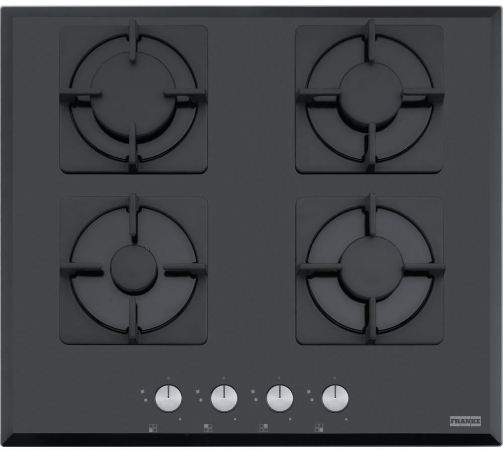 Plita pe gaz incorporabila Franke FHNS 604 4G BK C (106.0489.940)