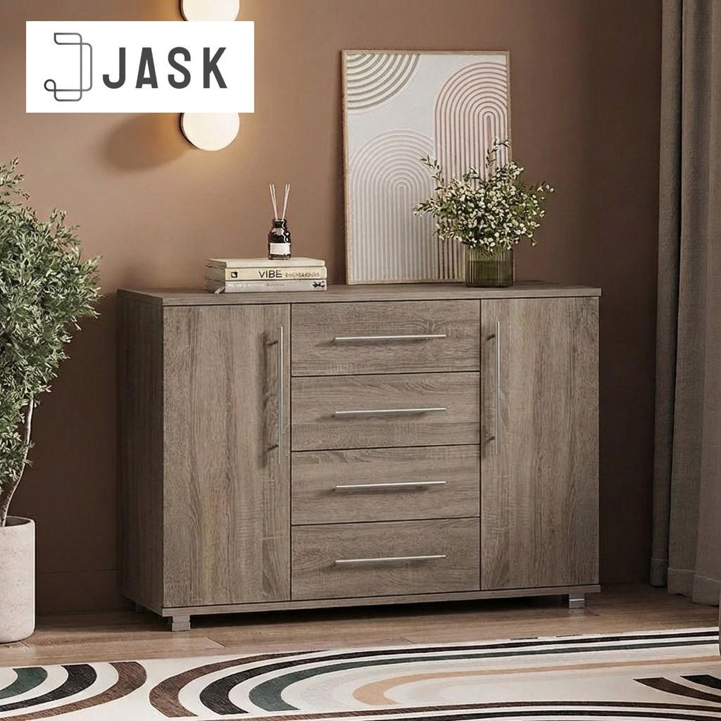 Комод Jask Corina 4Я Дуб Сонома Трюфель
