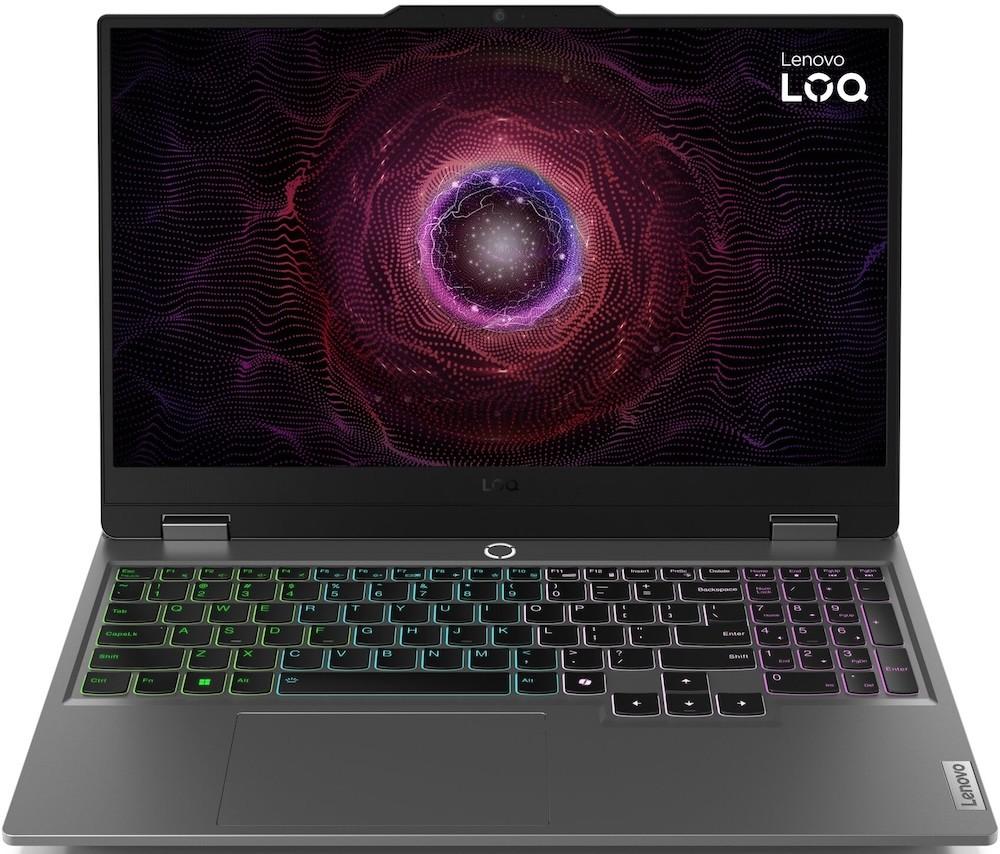 Ноутбук для игр Lenovo LOQ 15ARP9 Luna Grey (83JC00LBRK)