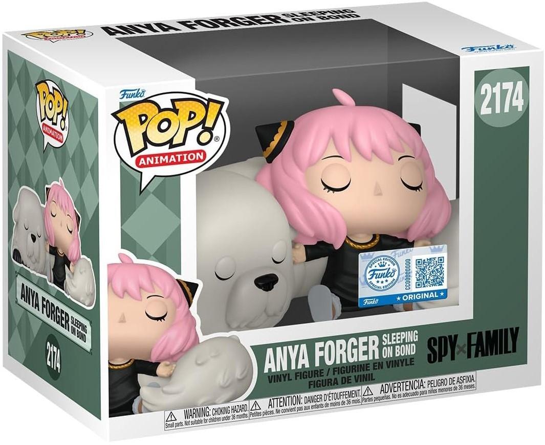 Фигурка персонаж Funko Pop Spy x Family: Anya Forger Sleeping with Bond (2174)