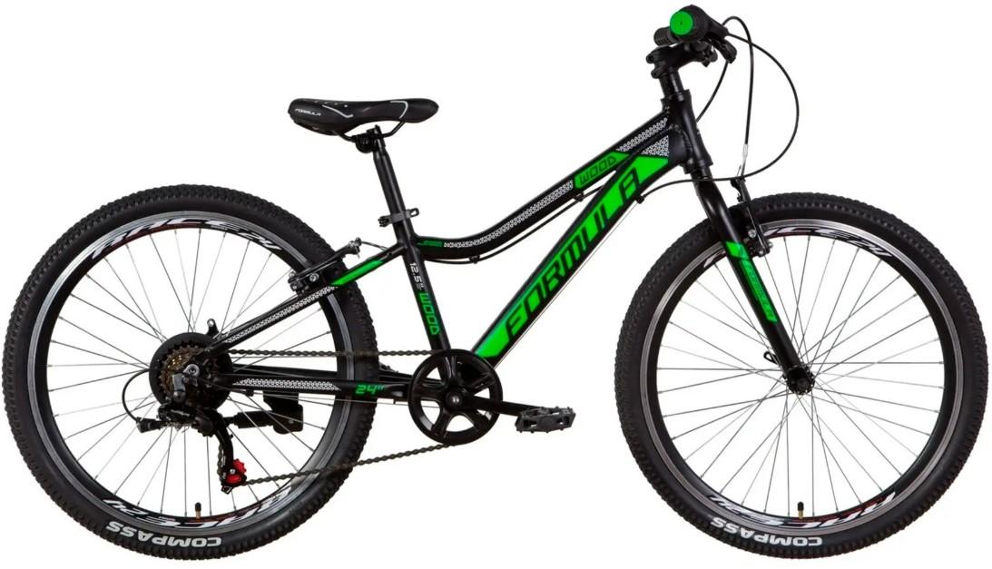 Гоночный велосипед Formula 24 WOOD Vbr/12. 2021 Black/Green