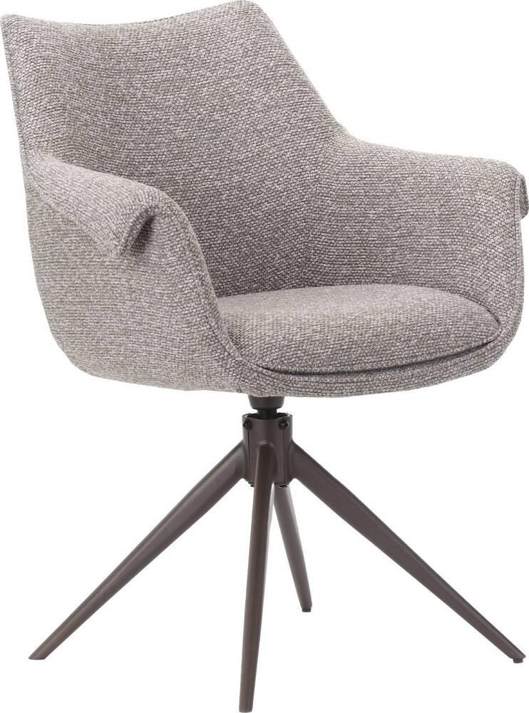 Стул DP Mavia MIH-D510B Серый (Royal Boucle Mushroom)