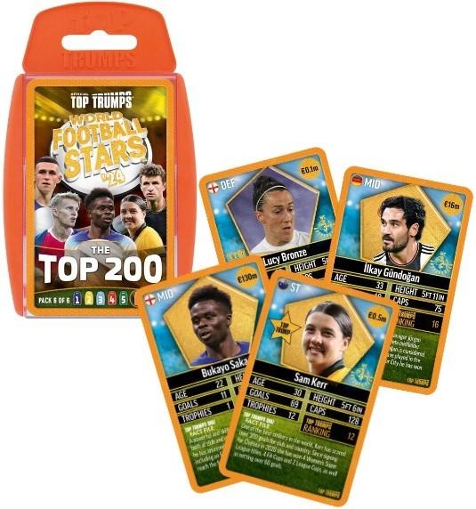 Настольная игра Winning Moves Top Trumps „World Football Stars 200″(6)