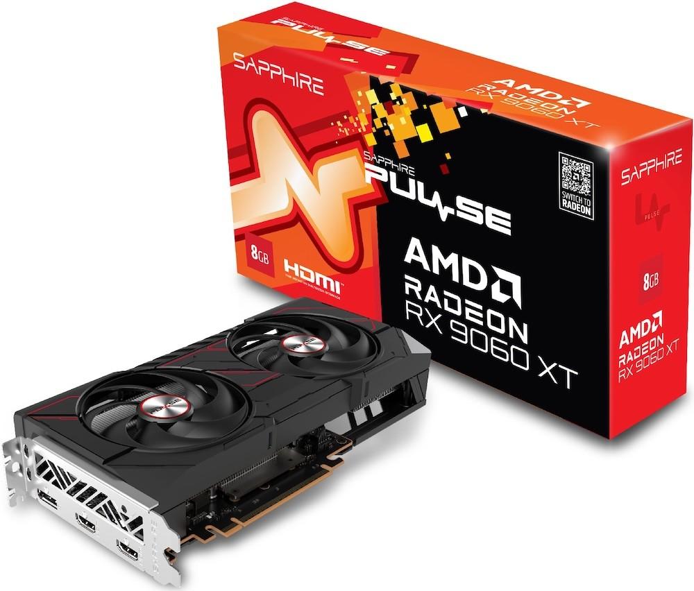 Видеокарта Sapphire Pulse Radeon RX 9060 XT OC 8GB