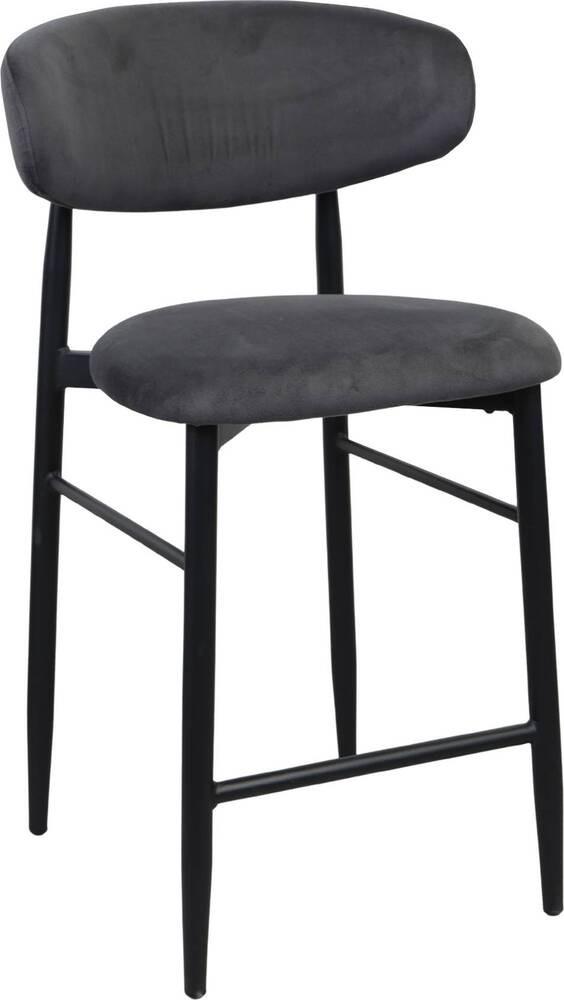 Scaun DP Meridian (catifea) Gri (HLR21) / Negru