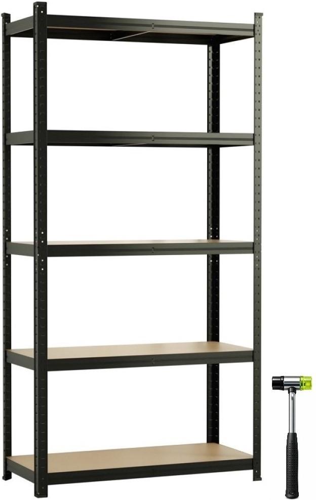 Торговый стеллаж Xenos SmartLine 180x90x40см Black