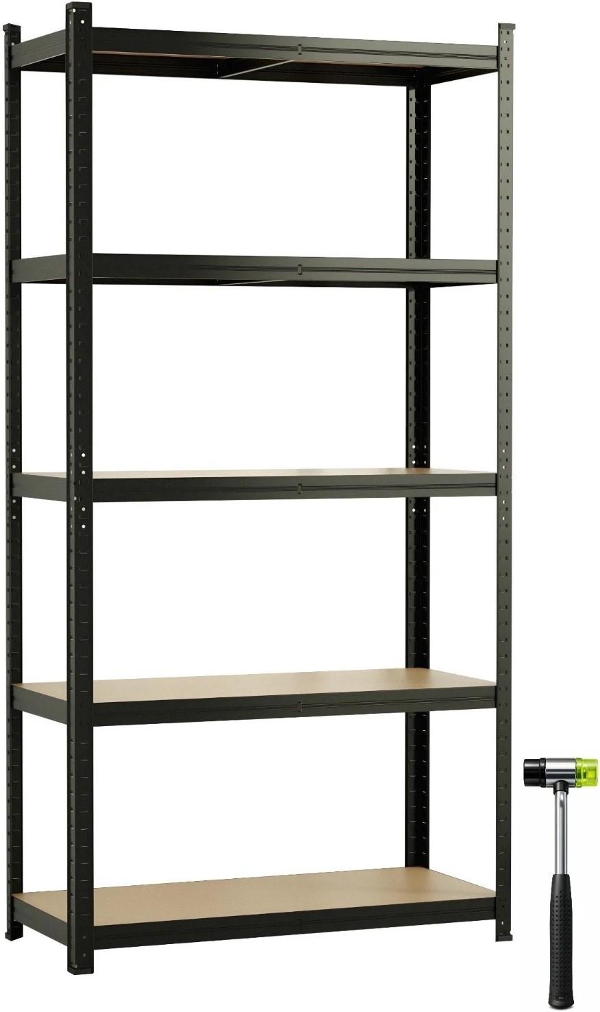 Торговый стеллаж Xenos SmartLine 150x70x30см Black