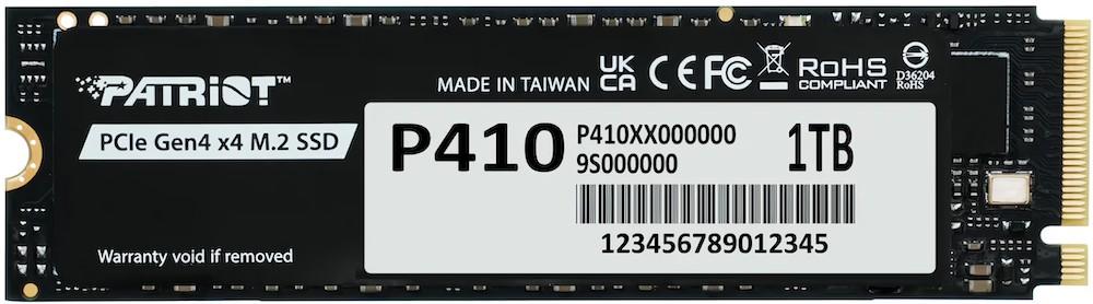 SSD накопитель PATRIOT P410 1TB (P410P1TBM28H)