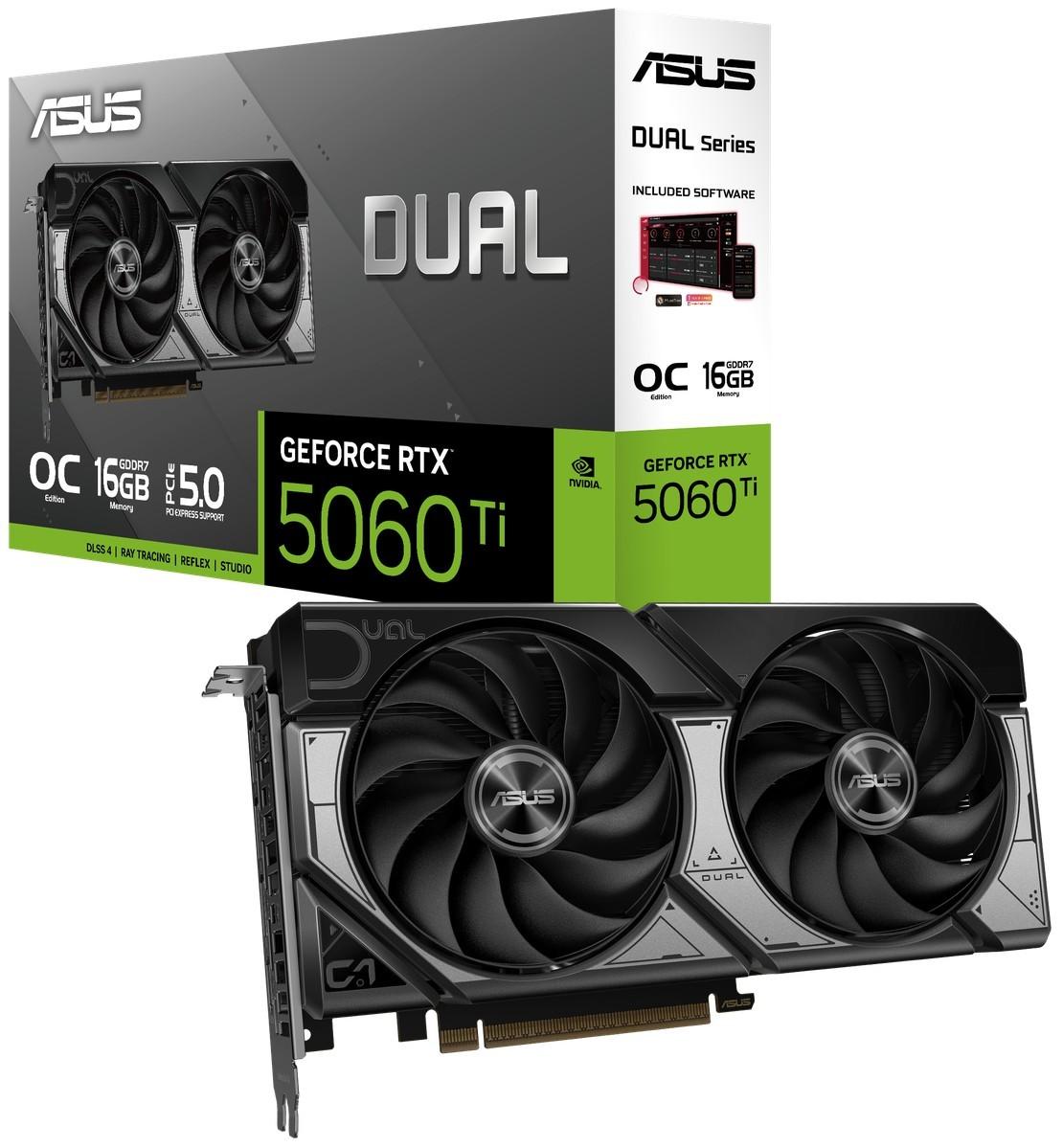 Видеокарта Asus DUAL-RTX5060TI-O8G