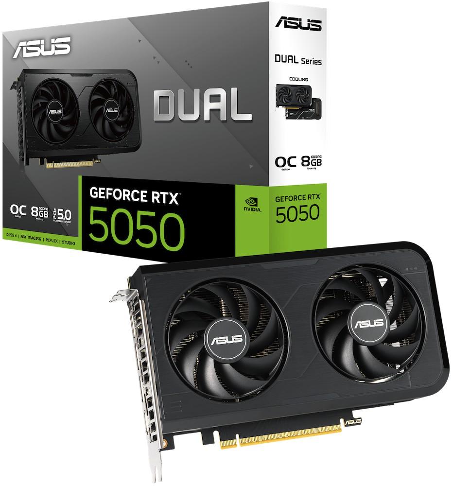 Видеокарта Asus Dual GeForce RTX 5050 8GB OC Edition