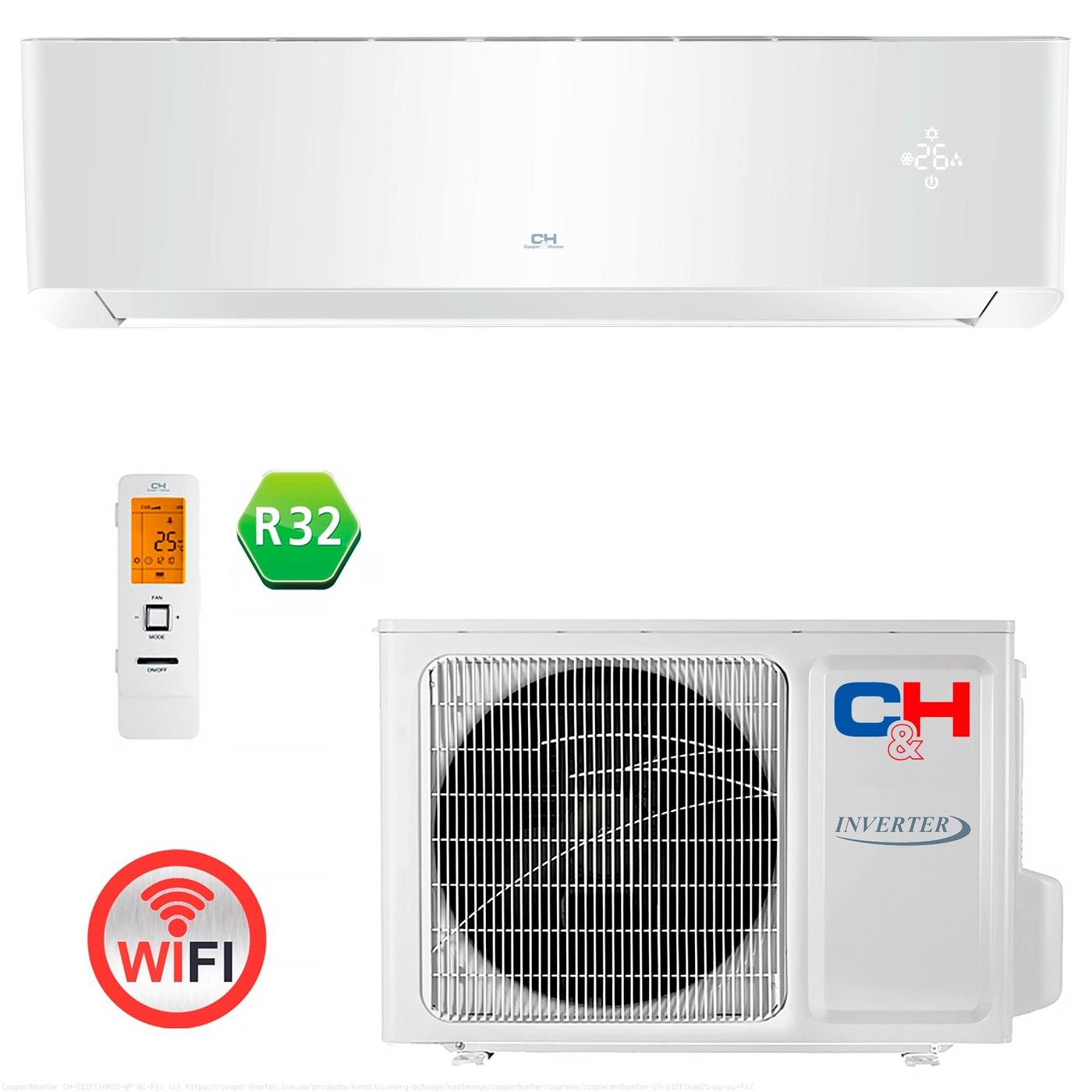 Aer conditionat Cooper&Hunter CH-S12FTXAM2S-WP Wi-Fi
