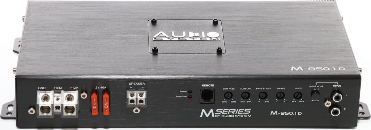 Автомобильный усилитель Audio System M-850.1 D