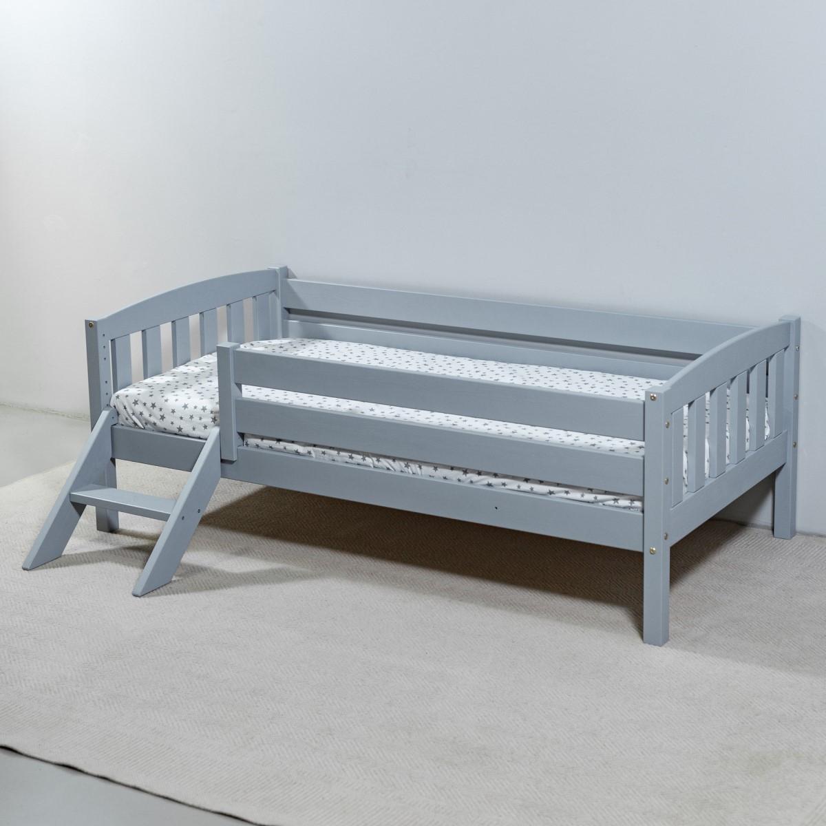 Детская кровать MobiCasa Dino Gray 80x160
