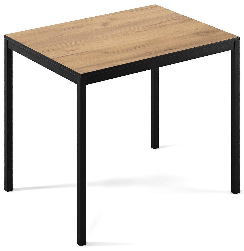 Письменный стол MobiCasa Brevity Loft 67x90 Дуб Крафт Золотой/Черный