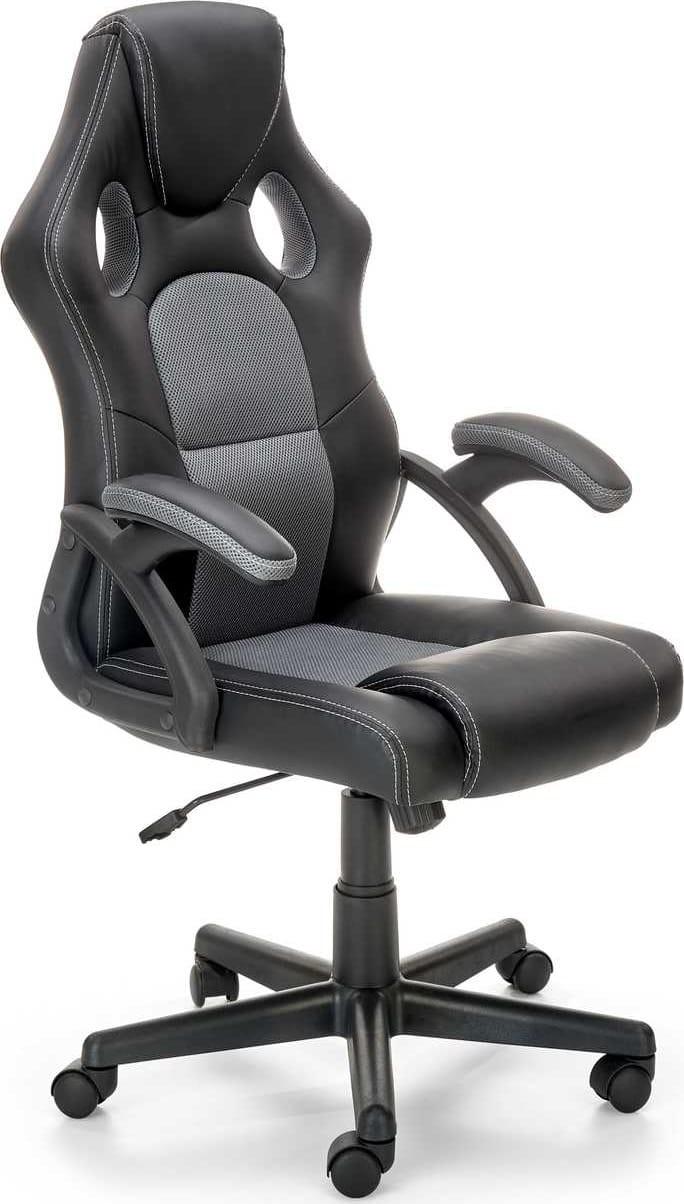 Fotoliu gaming Halmar Berkel Gri