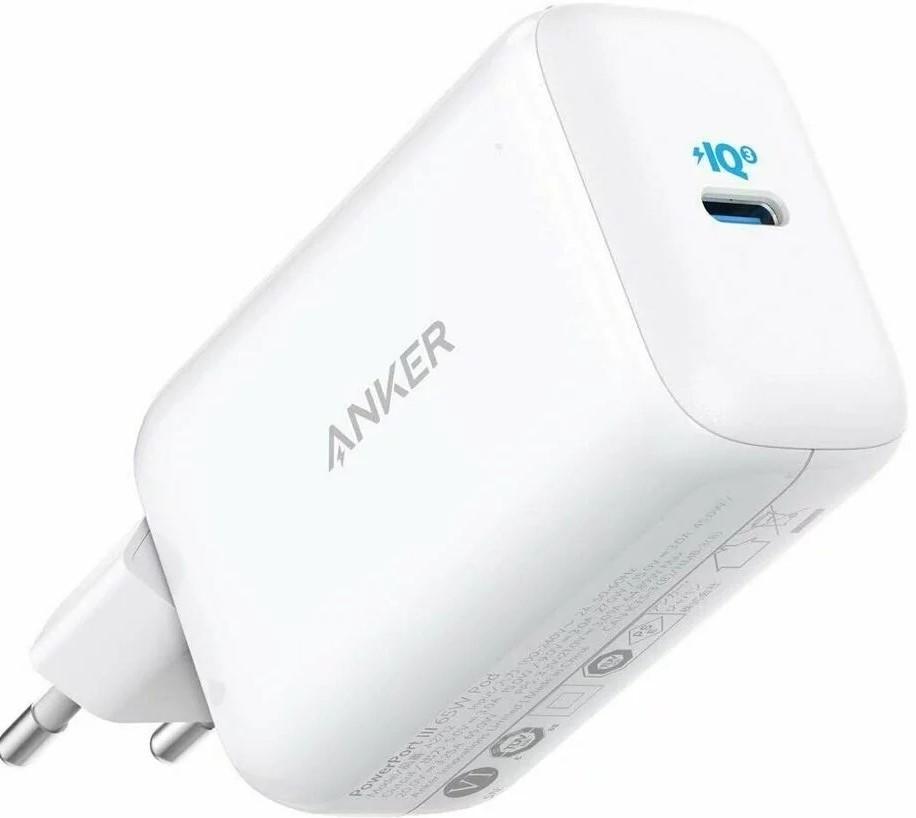 Зарядное устройство для телефона Anker PowerPort III Pod White