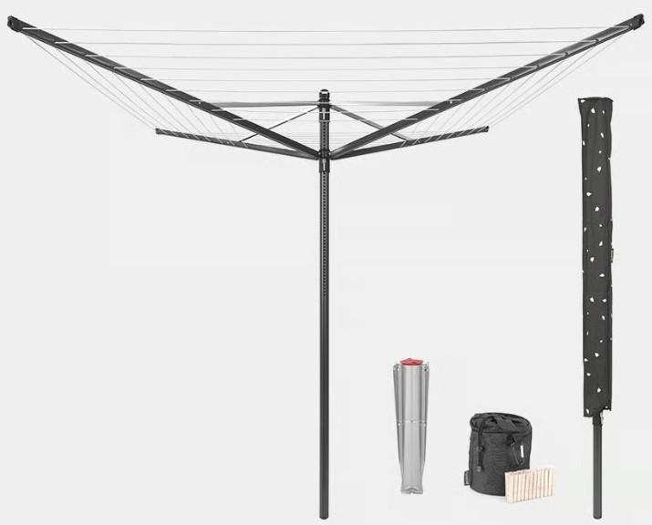 Сушилка для белья Brabantia Lift-O-Matic 50m Anthracite