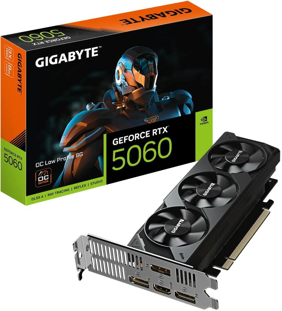 Видеокарта Gigabyte GeForce RTX 5060 OC Low Profile 8G