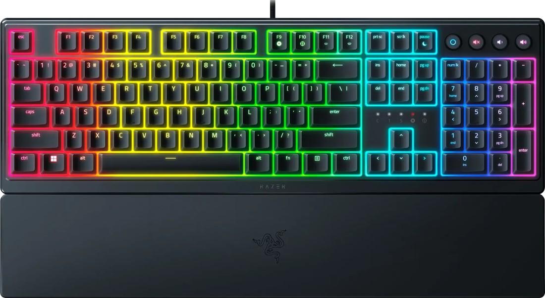 Игровая клавиатура RAZER Ornata V3 Black (RZ03-04460800-R3R1)